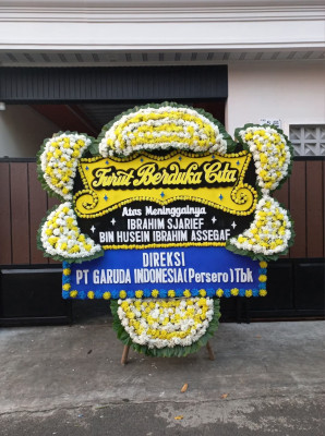 Papan Bunga Duka di Lubuk Sandi